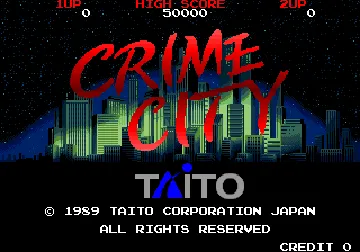 Crime City (World) screen shot title